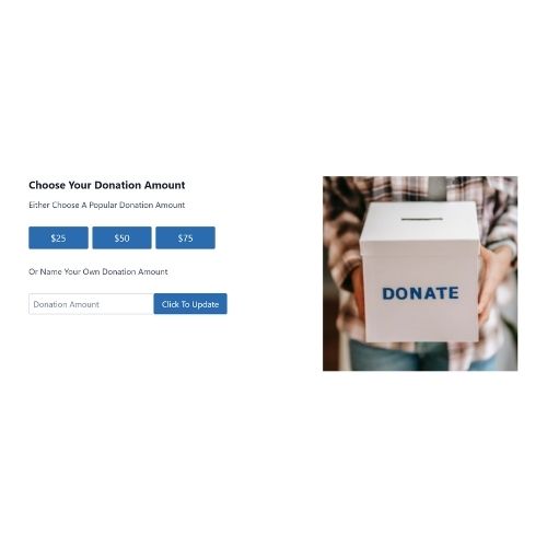 Donation Offer Page